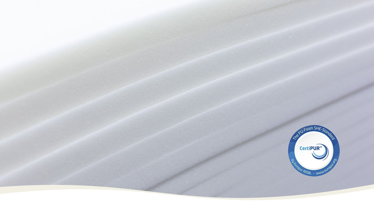 CertiPUR certified foam