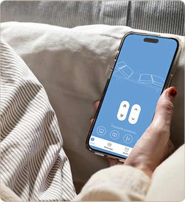 Wonderland App for adjustable beds