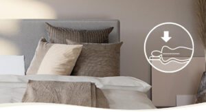 Soft shoulder zone – perfect for side sleepers