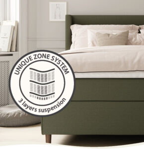 Three layers zones and suspension