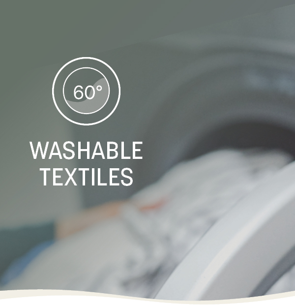 Washable textiles